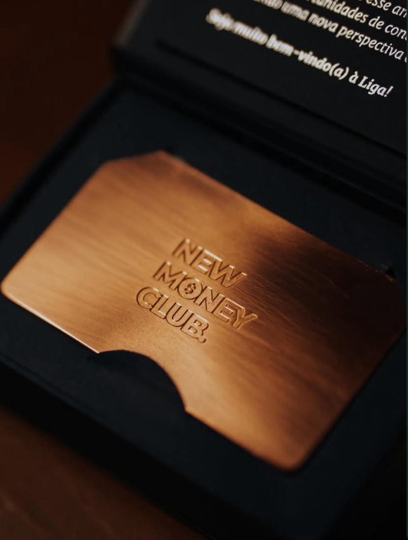 Cartão de membro New Money Club